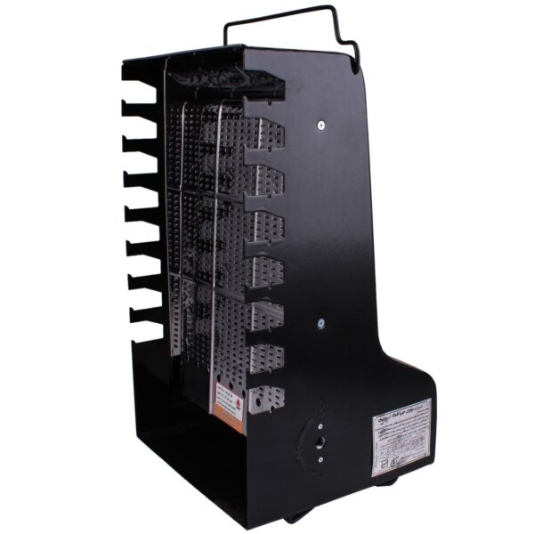 垂直燃气烤肉炉 – 8 串烧烤架