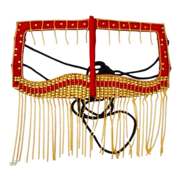 手工镶水钻 Battoulah 面具 – 波斯湾布尔卡