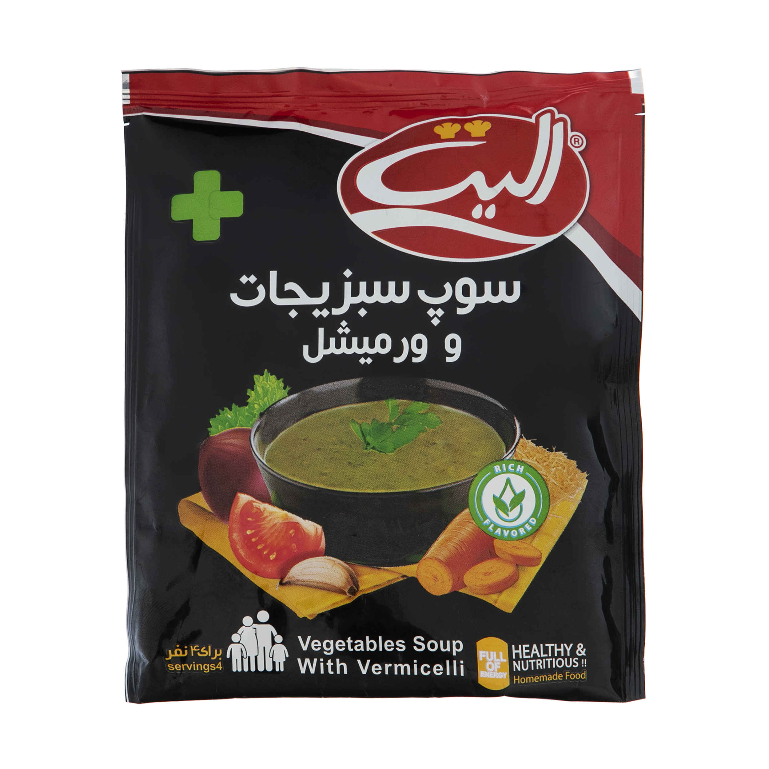 Main image of 速溶蔬菜粉丝汤粉 – 80克（20包）