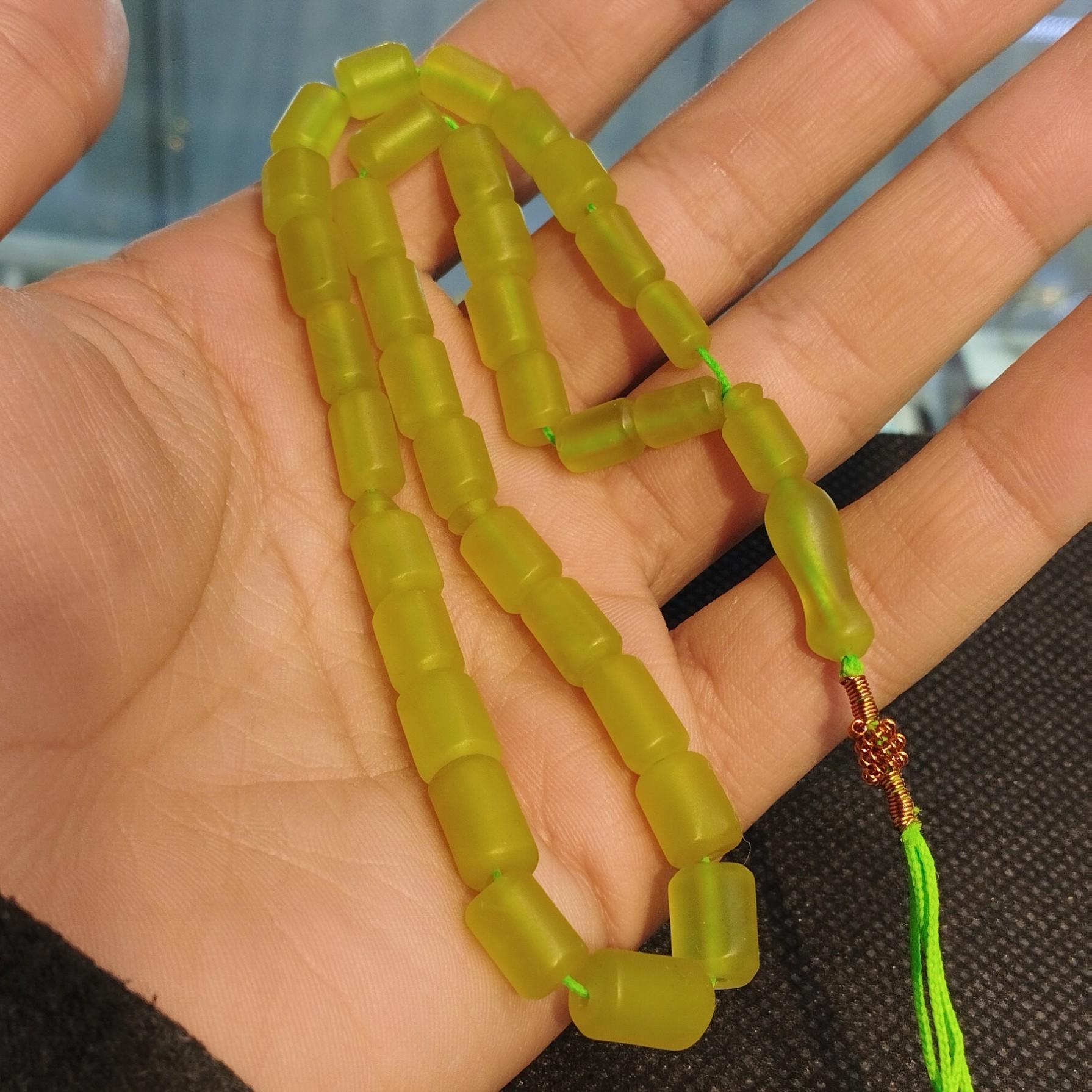 伊斯兰阿富汗Shah Maghsoud念珠 —— 33颗祈祷珠 Misbaha