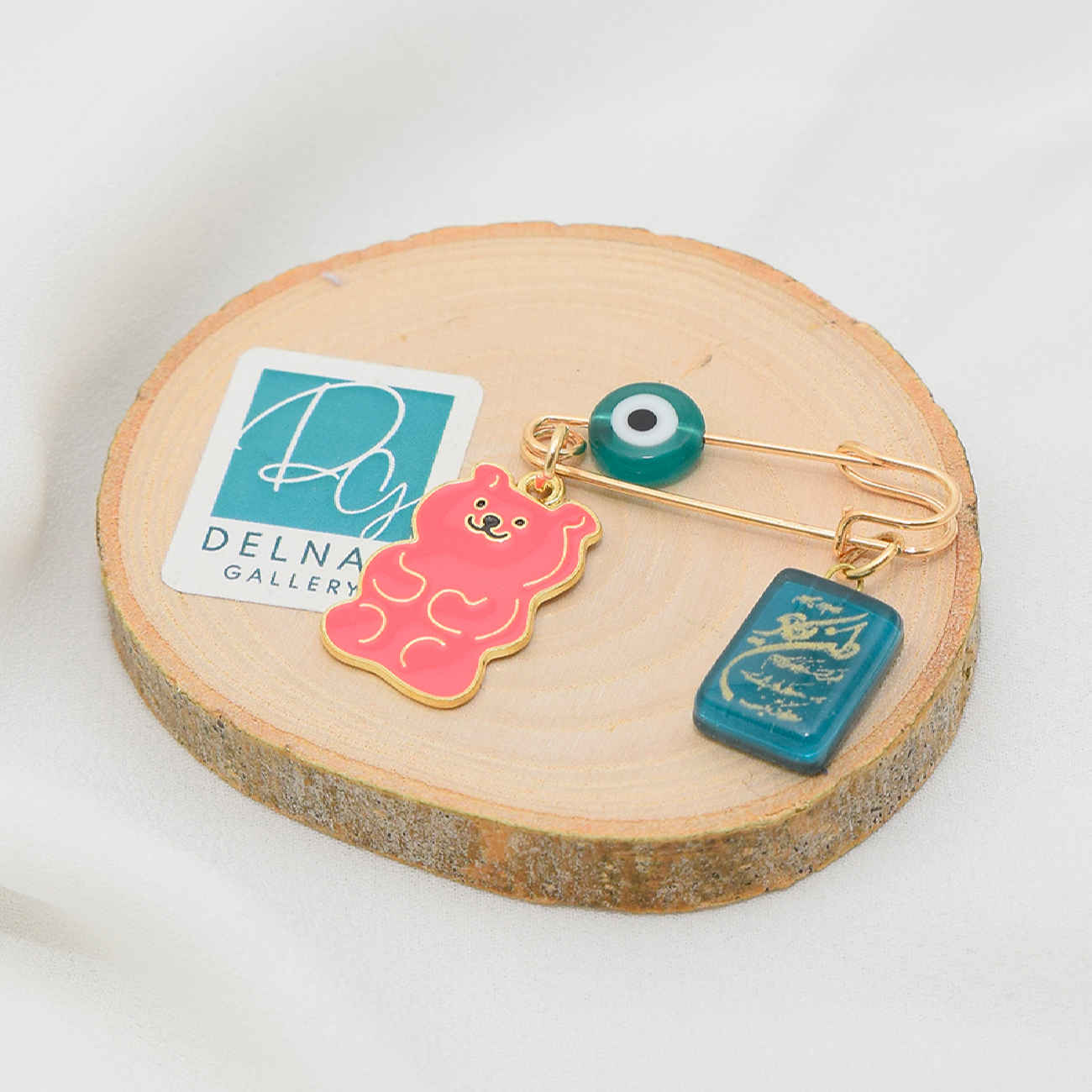 新生儿伊斯兰胸针 —— Van Yakad与小熊图案款