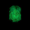 Thumbnail 4: 伊斯兰树脂吊坠 —— 夜光Ayatul Kursi祈祷文款