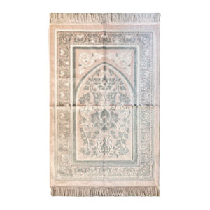 伊斯兰天鹅绒祈祷毯 Janamaz/Sajadah —— 加厚垫层，传统图案款
