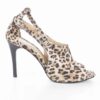Thumbnail 4: 女款豹纹设计皮革高跟鞋