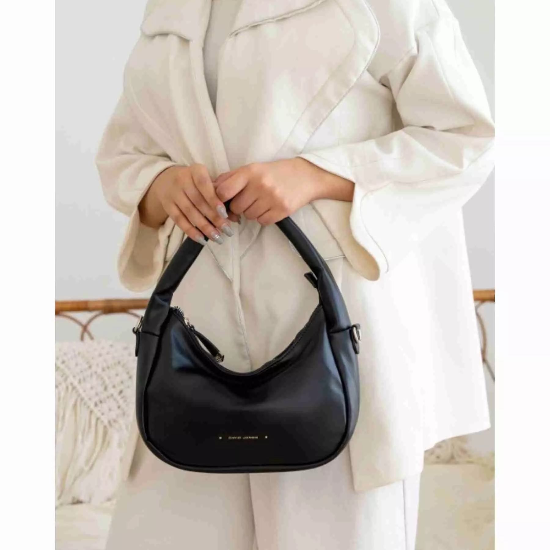 皮革休闲水桶包 – Hobo风格 David款