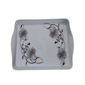 美耐皿餐盘 – 耐用轻便，花卉桌面布置款