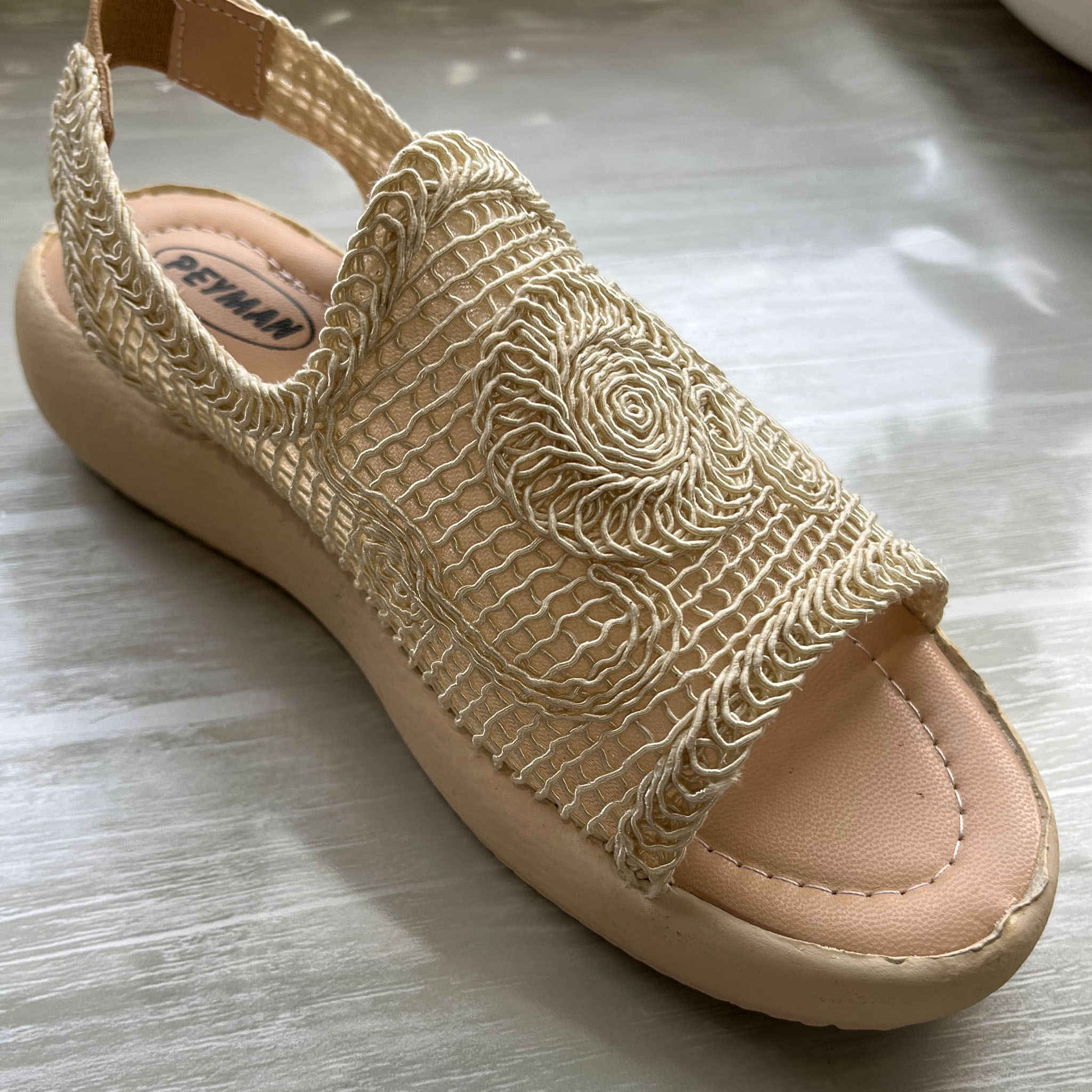 女款露趾休闲坡跟凉鞋 Melody款