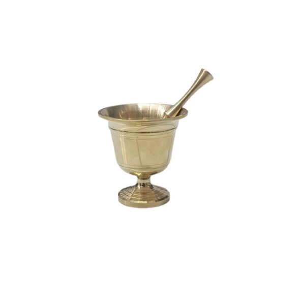 波斯黄铜研钵与研杵 – 研磨香料，Neda 型号