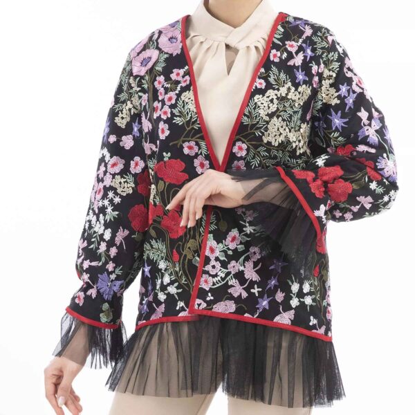 波斯刺绣花卉Manto