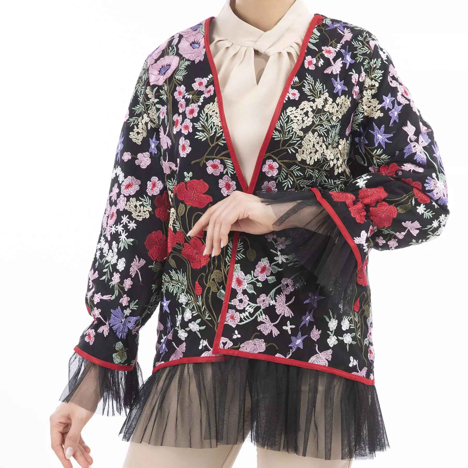 Main image of 波斯刺绣花卉Manto