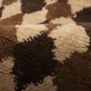 Thumbnail 3: 波斯加贝毯羊毛地毯 手工编织于法尔斯 几何棕色