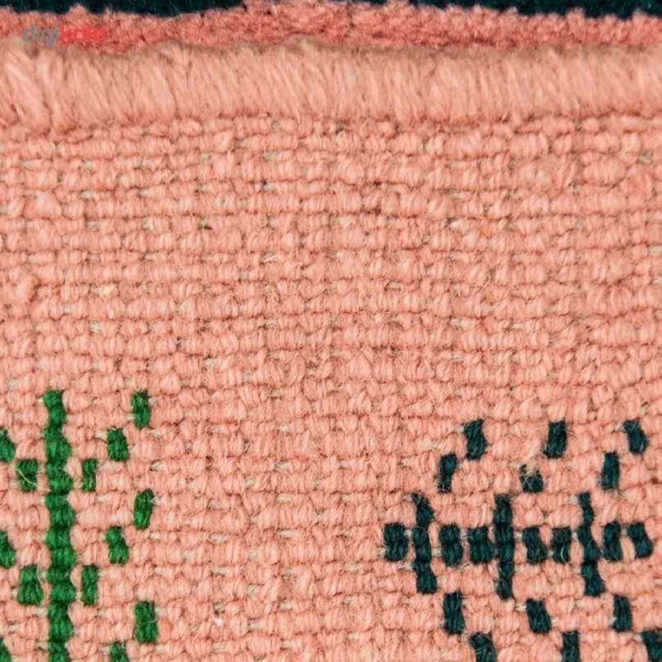波斯卡什库利加贝毯羊毛地毯 手工编织于戈莱斯坦 粉色