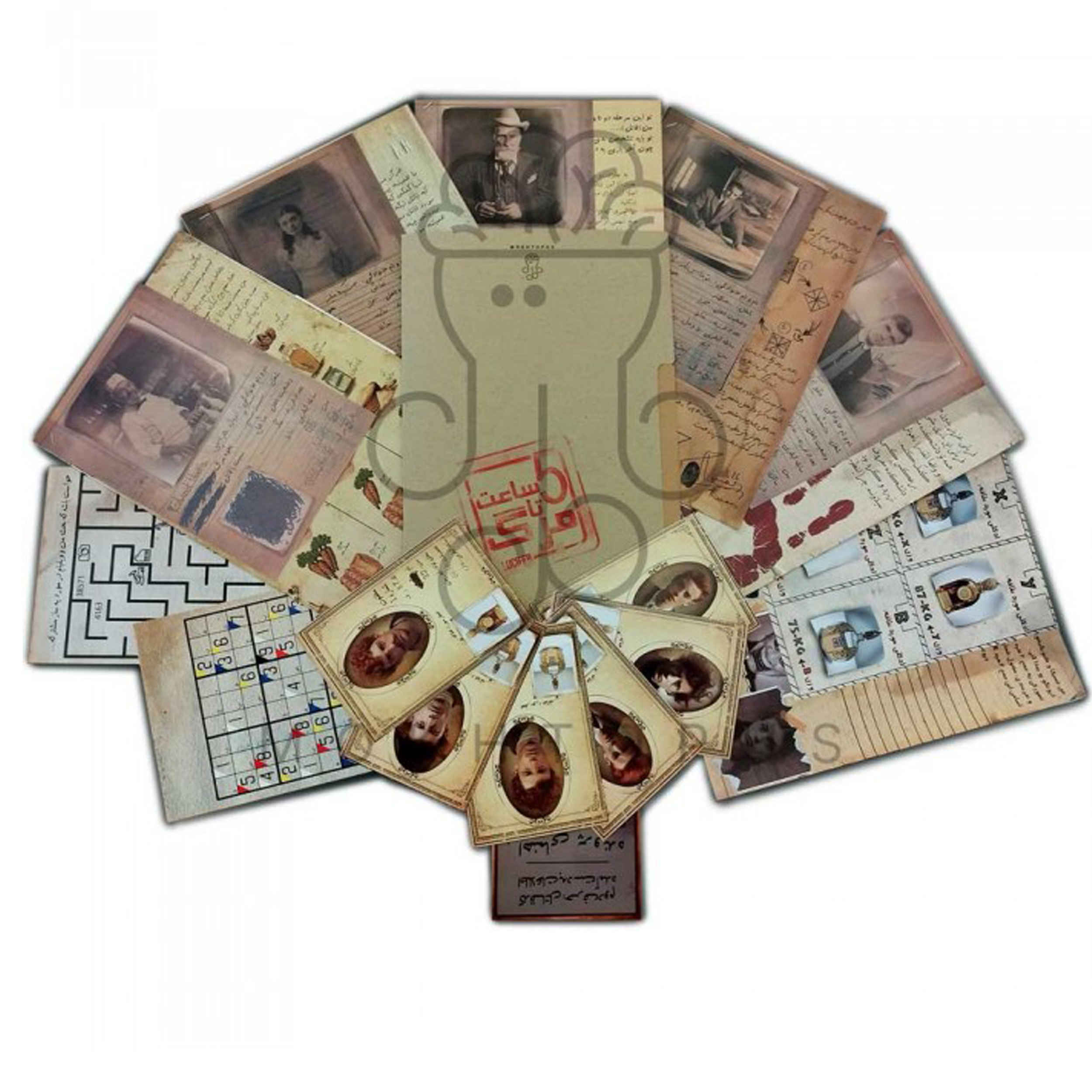 波斯谋杀悬疑棋盘游戏:五小时至死亡案件