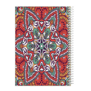 波斯笔记本 —— Eslimi设计，橙色版，口袋尺寸