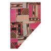 Thumbnail 4: 波斯拼接基利姆地毯 手工编织 几何粉色