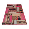 Thumbnail 3: 波斯拼接基利姆地毯 手工编织 几何粉色