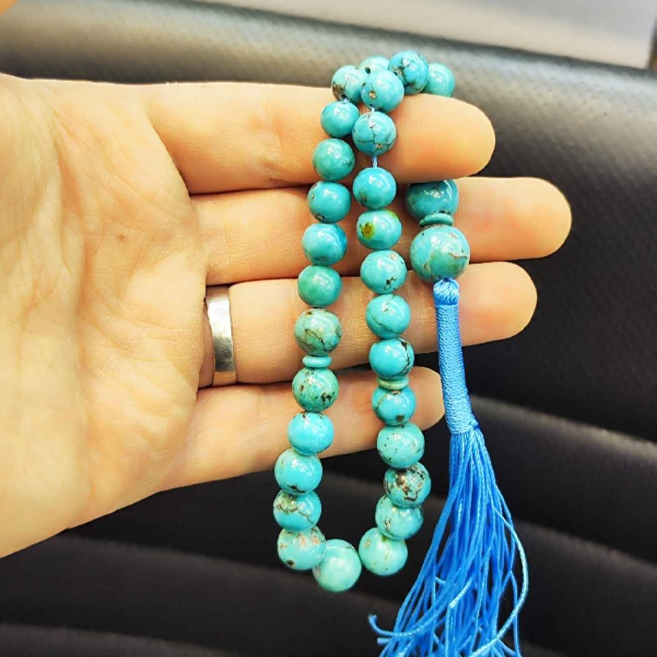 波斯尼沙布尔绿松石念珠 —— 33颗祈祷珠 Tasbih