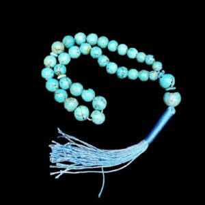 波斯尼沙布尔绿松石念珠 —— 33颗祈祷珠 Tasbih