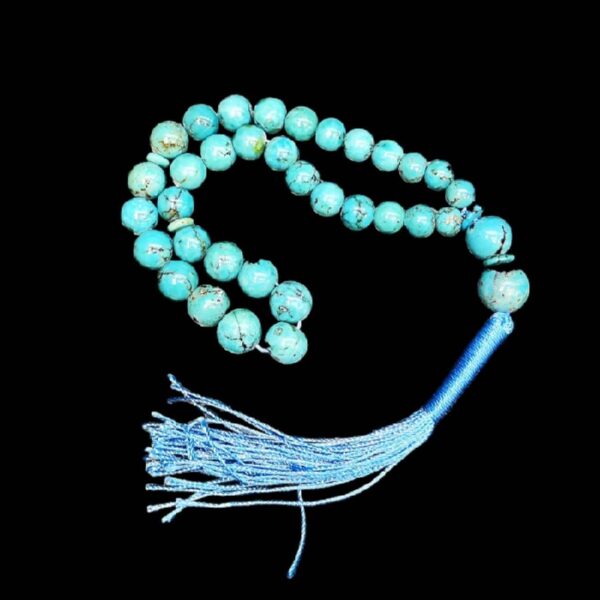 波斯尼沙布尔绿松石念珠 —— 33颗祈祷珠 Tasbih
