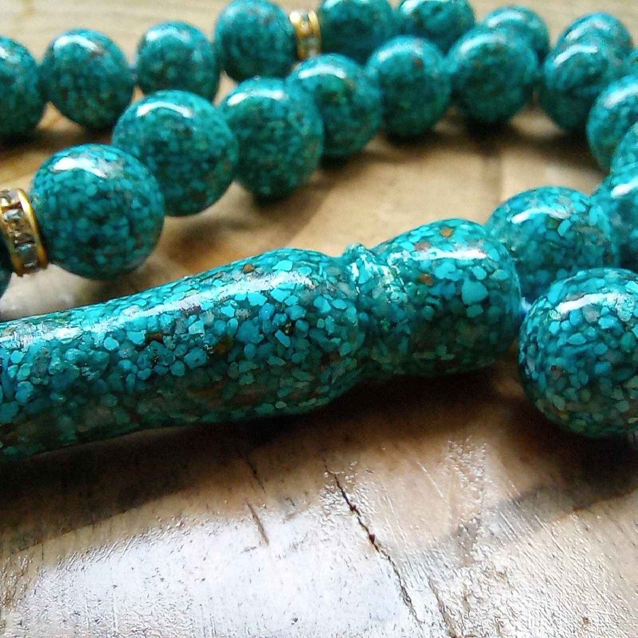 波斯尼沙布尔绿松石念珠 —— 33颗祈祷珠 Tasbih