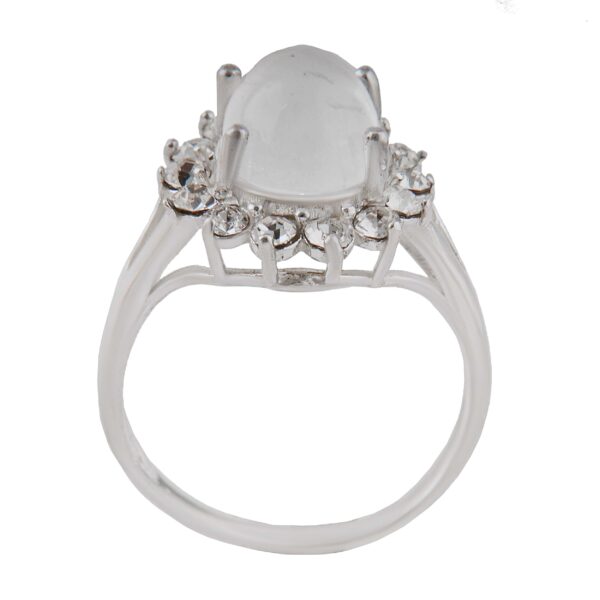 Dur-e Najaf 女款订婚银戒指 Bliss