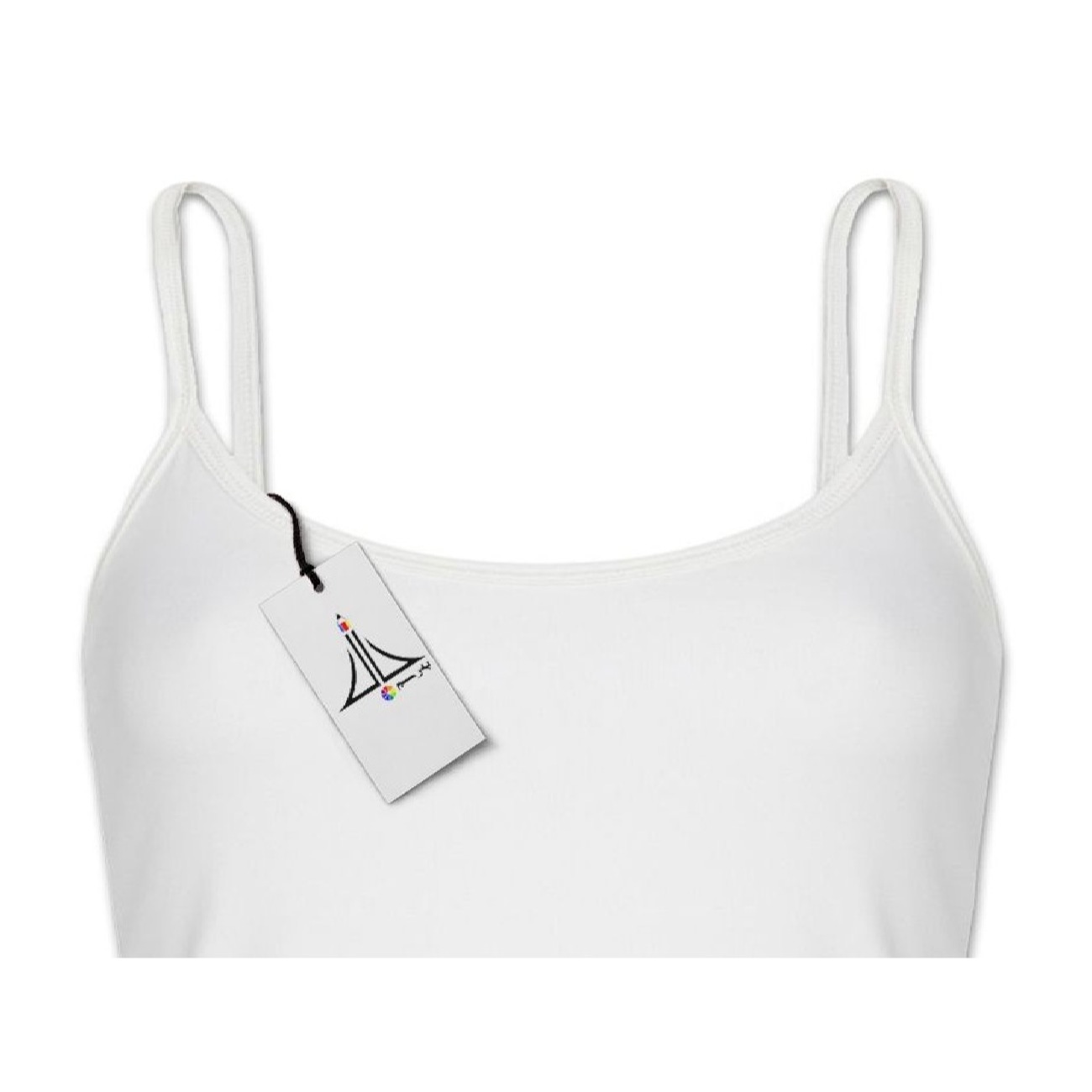 波斯风格女款细肩带背心,捕梦网图案