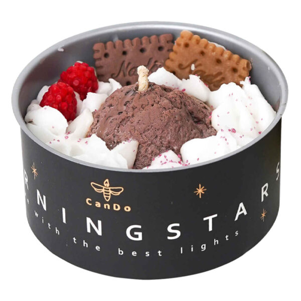 纸杯蛋糕香味礼品与装饰香薰蜡烛罐