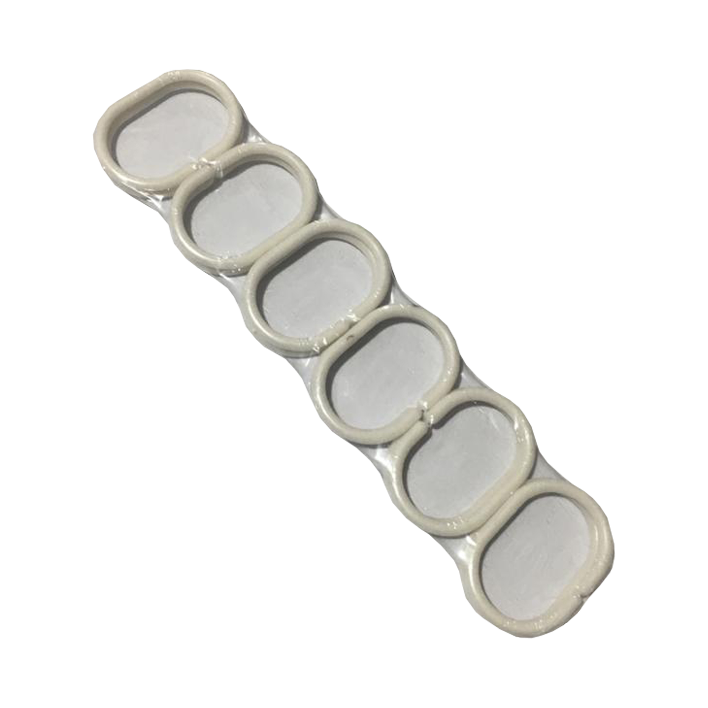 浴室装饰防水浴帘 – 雨滴图案