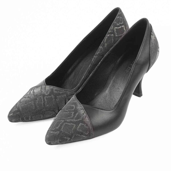 女士天然皮革高跟鞋，Bantel款