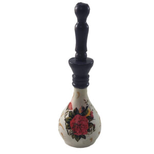 木制波斯 Surma Dani 手工容器，用于存放眼影粉（x2）