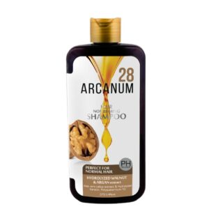 Arcanum 营养洗发水（含水解核桃及摩洛哥坚果提取物，适合中性发质）（2 瓶装）