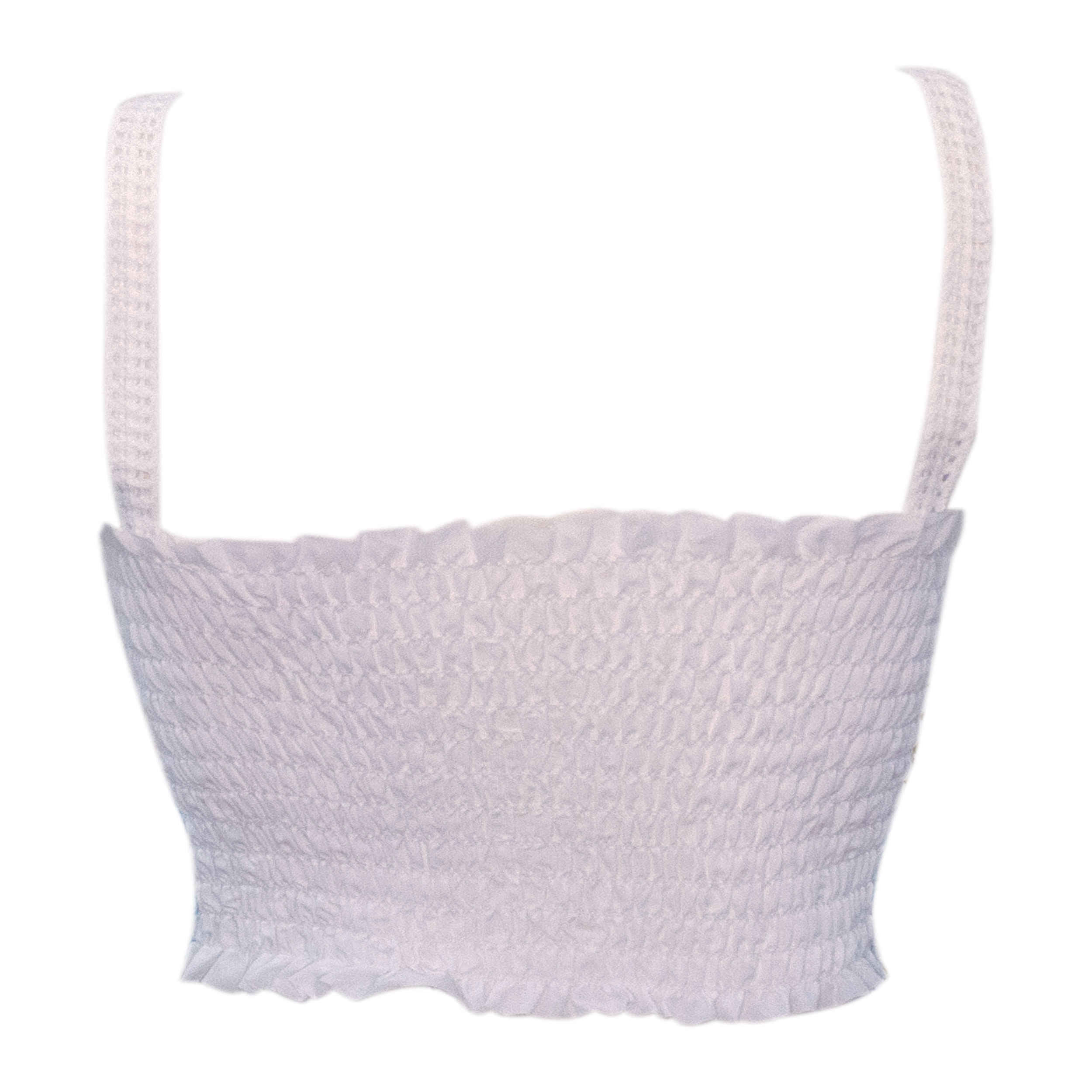 女款手工编织钩针短款上衣,彩虹款