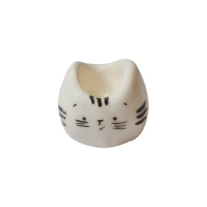装饰陶瓷烛台 – 猫咪设计，营造温馨氛围