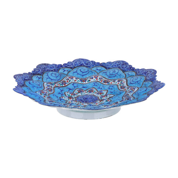 装饰铜盘——波斯掐丝珐琅手绘搪瓷桌面装饰