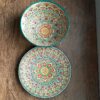 Thumbnail 3: 波斯装饰珐琅陶瓷碗与托盘套装 – Shiva 款