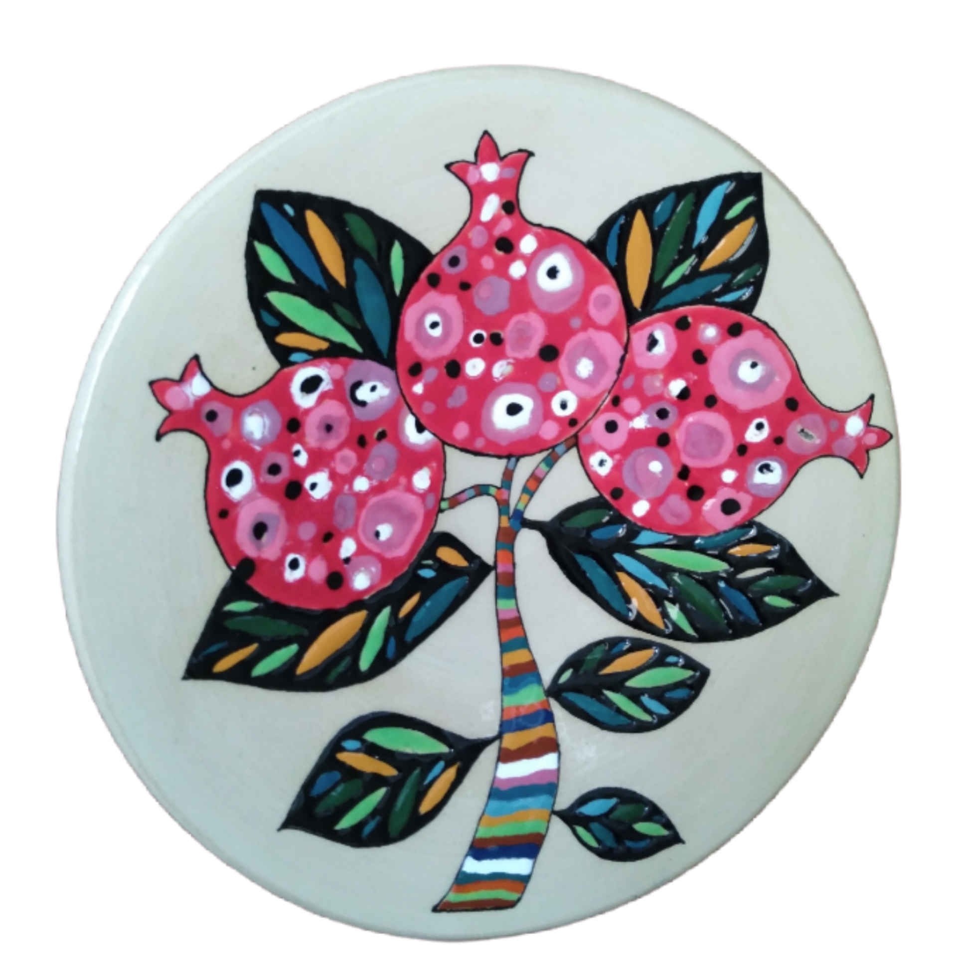 Main image of 装饰陶瓷盘——波斯掐丝珐琅手工艺术陶瓷