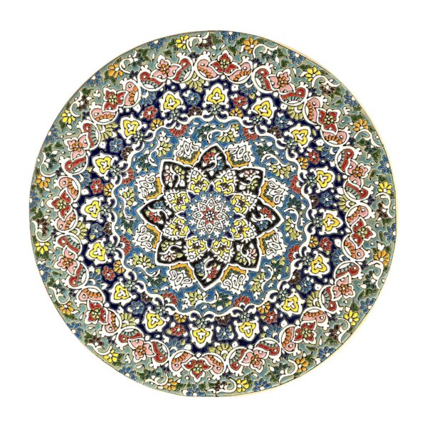 装饰陶瓷盘——波斯掐丝珐琅墙面与桌面装饰