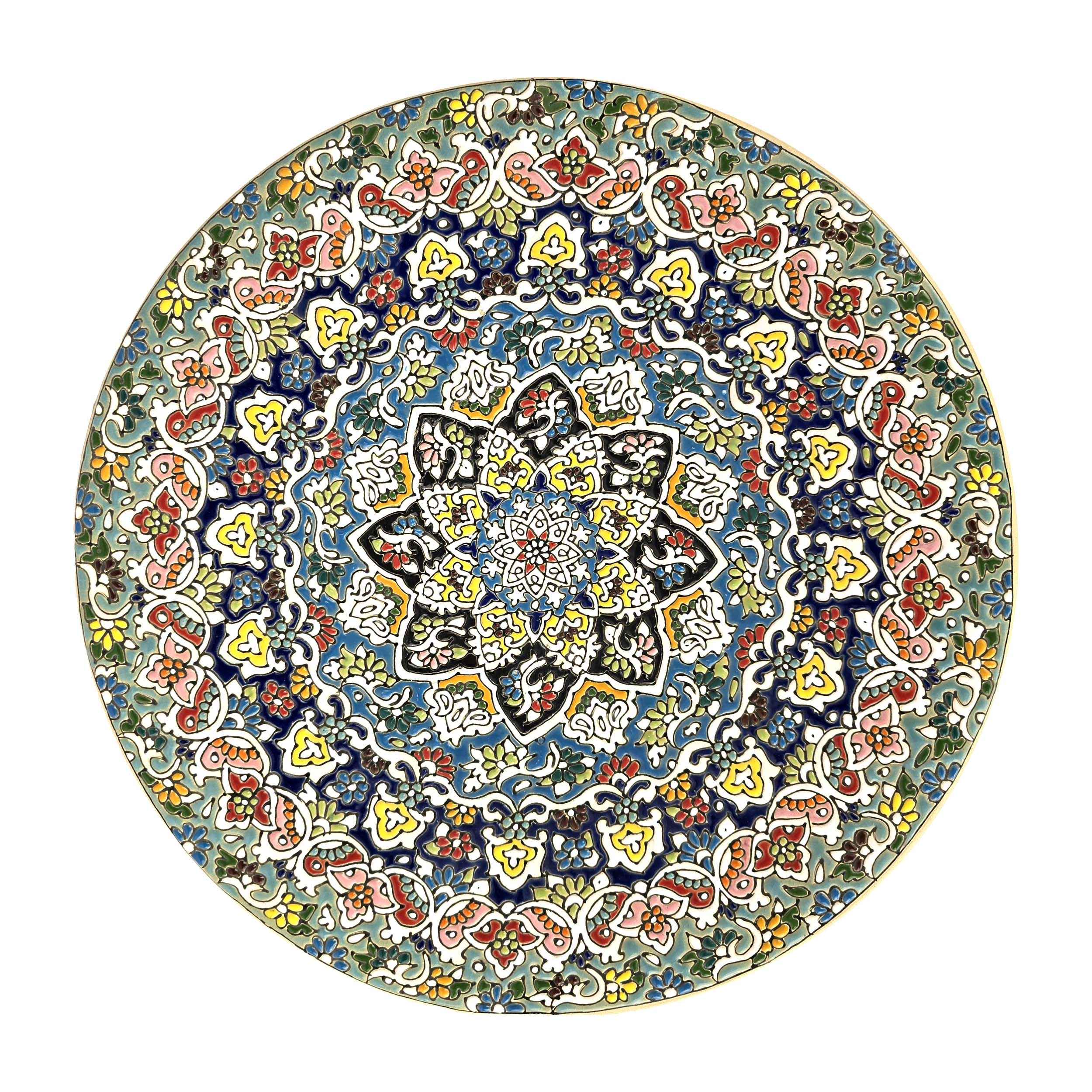 Main image of 装饰陶瓷盘——波斯掐丝珐琅墙面与桌面装饰