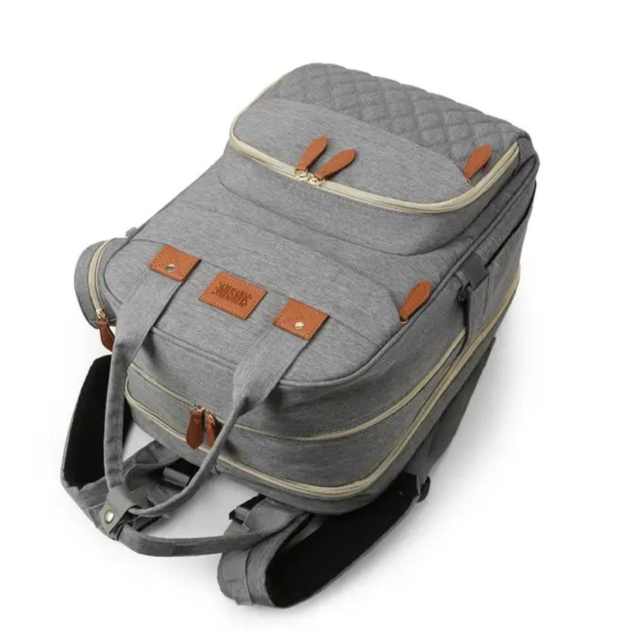 侧袋式尿布包 – 婴儿用品收纳，Bed Convertible 款