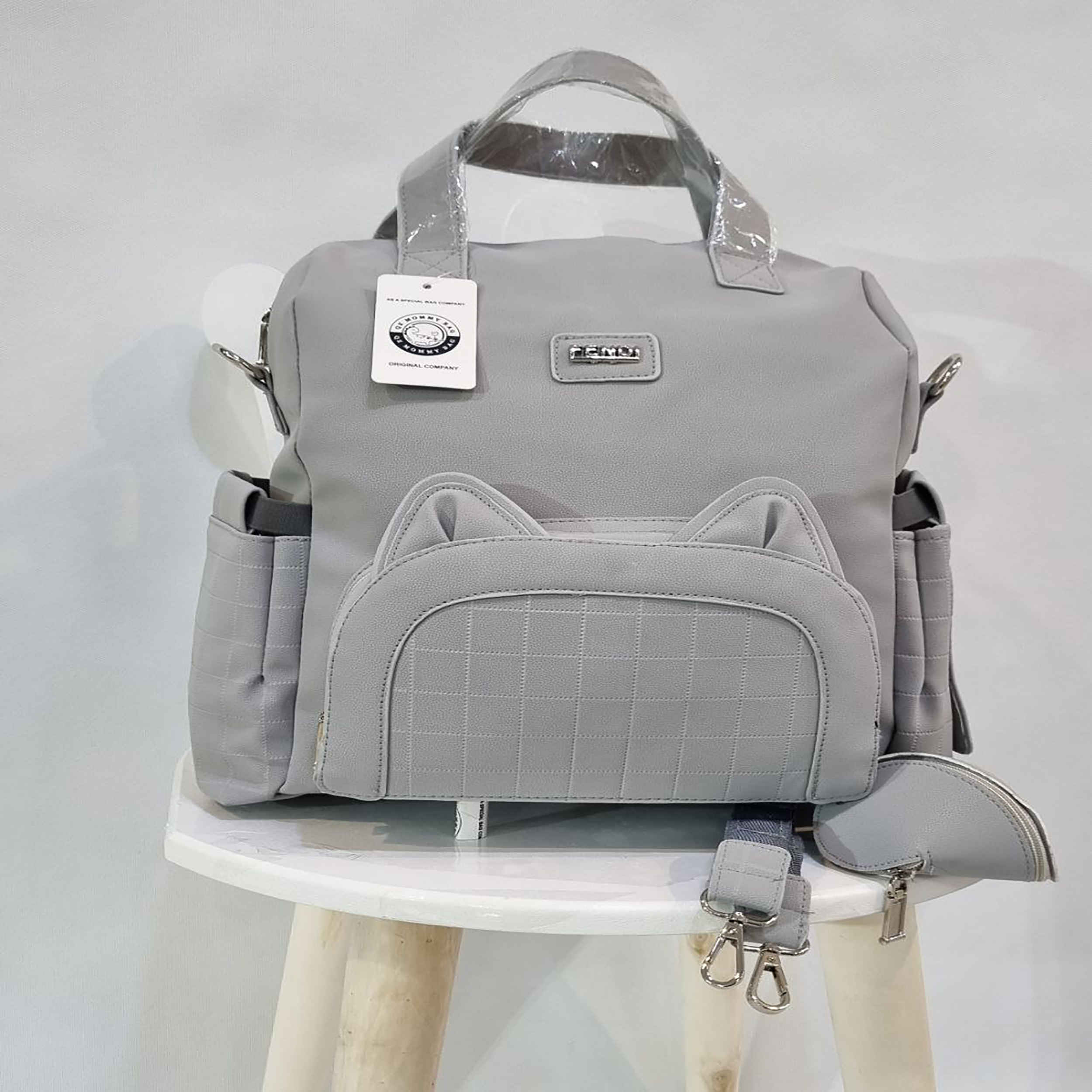 Main image of 侧袋式尿布包 – 婴儿用品收纳，QZ 猫款