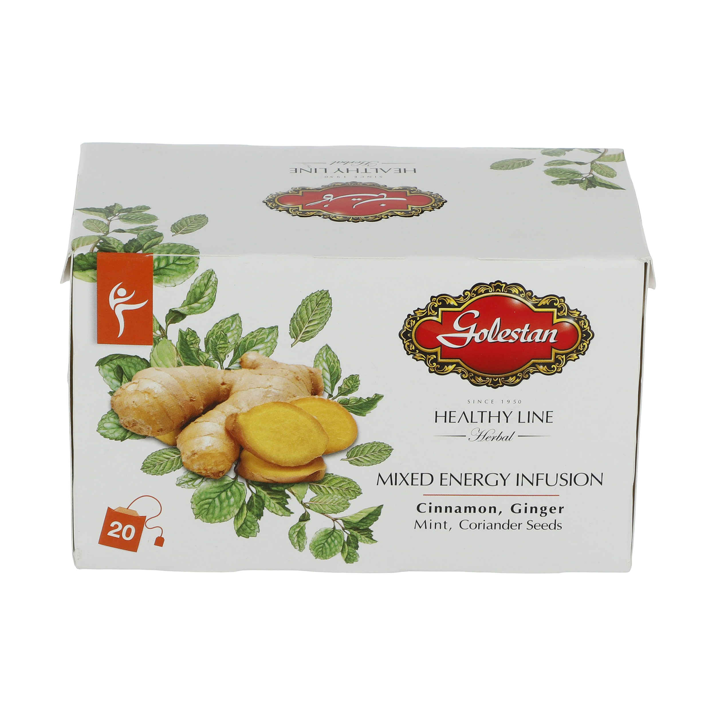 Golestan混合能量草本茶混合 – 20包装（5套）
