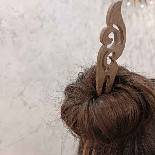 木质发叉 – 女士手工胡桃木款