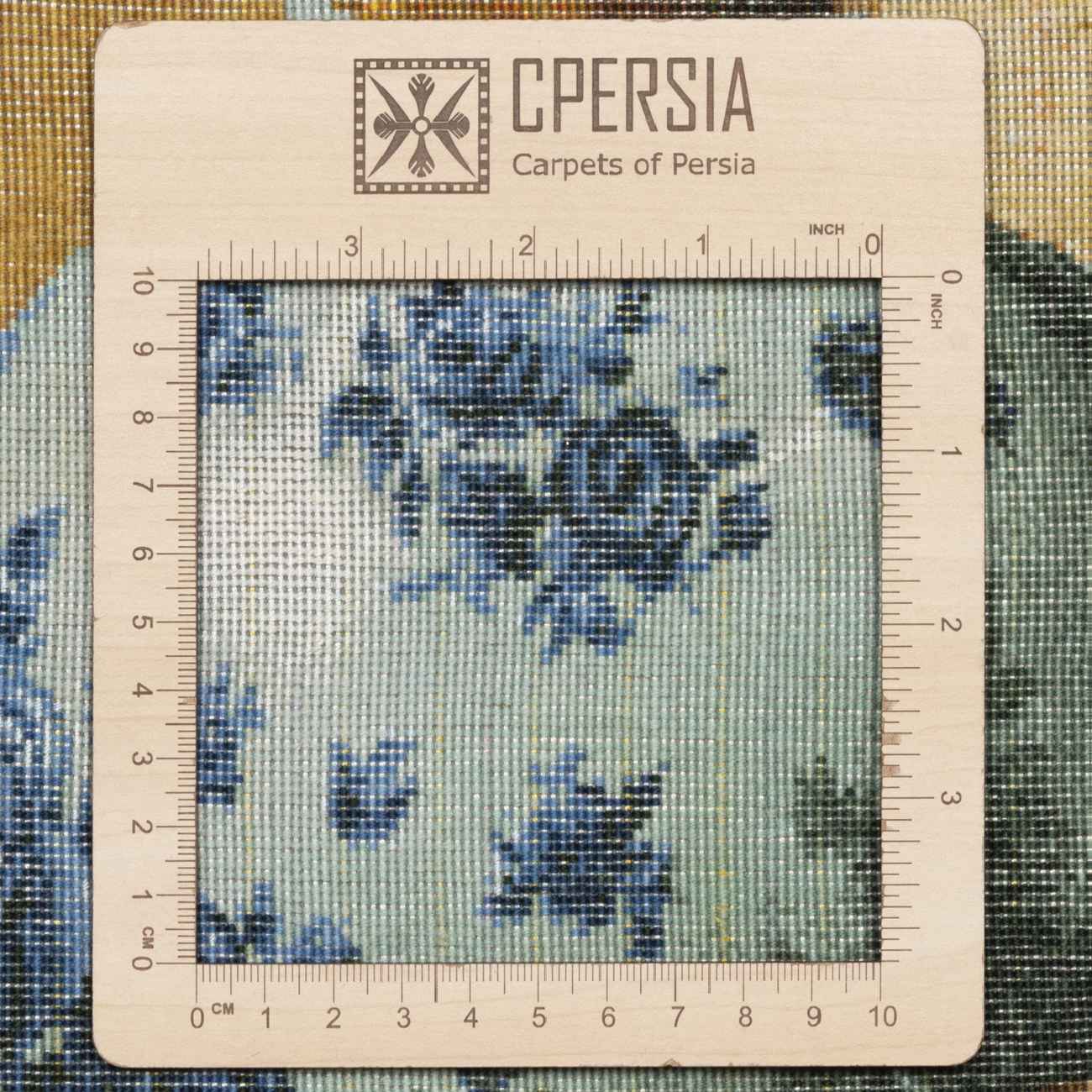 手工波斯丝绸挂毯 – 塔布里兹,波斯塔尔与书籍