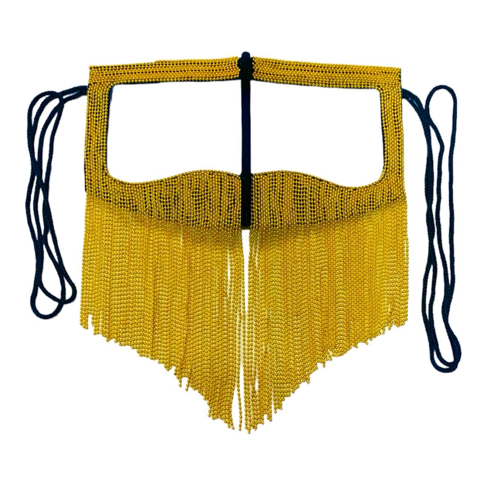 手工 Battoulah 面具 – 波斯湾布尔卡 Chain 款