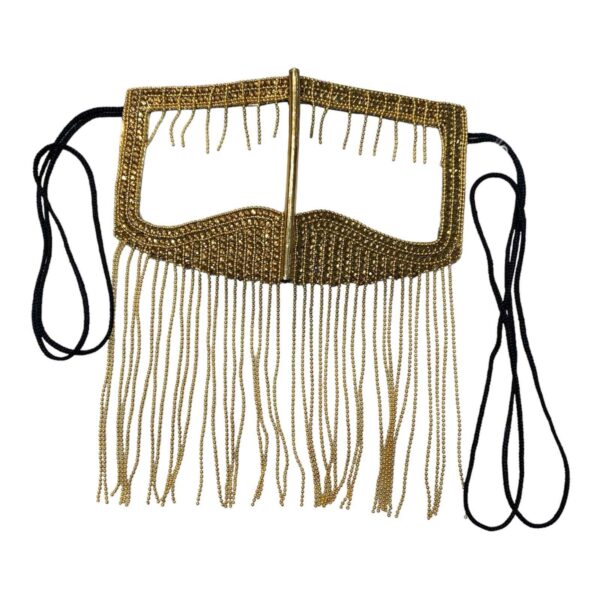 手工 Battoulah 面具 – 波斯湾布尔卡 Dangle 款