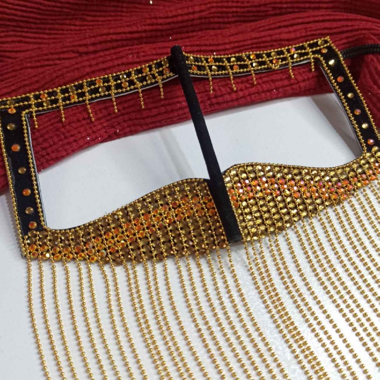 Main image of 手工 Battoulah 面具 – 波斯湾布尔卡 Sahel 款