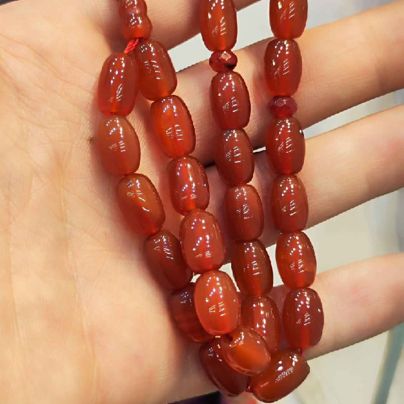 伊斯兰玛瑙念珠 —— 33颗祈祷珠 Tasbih