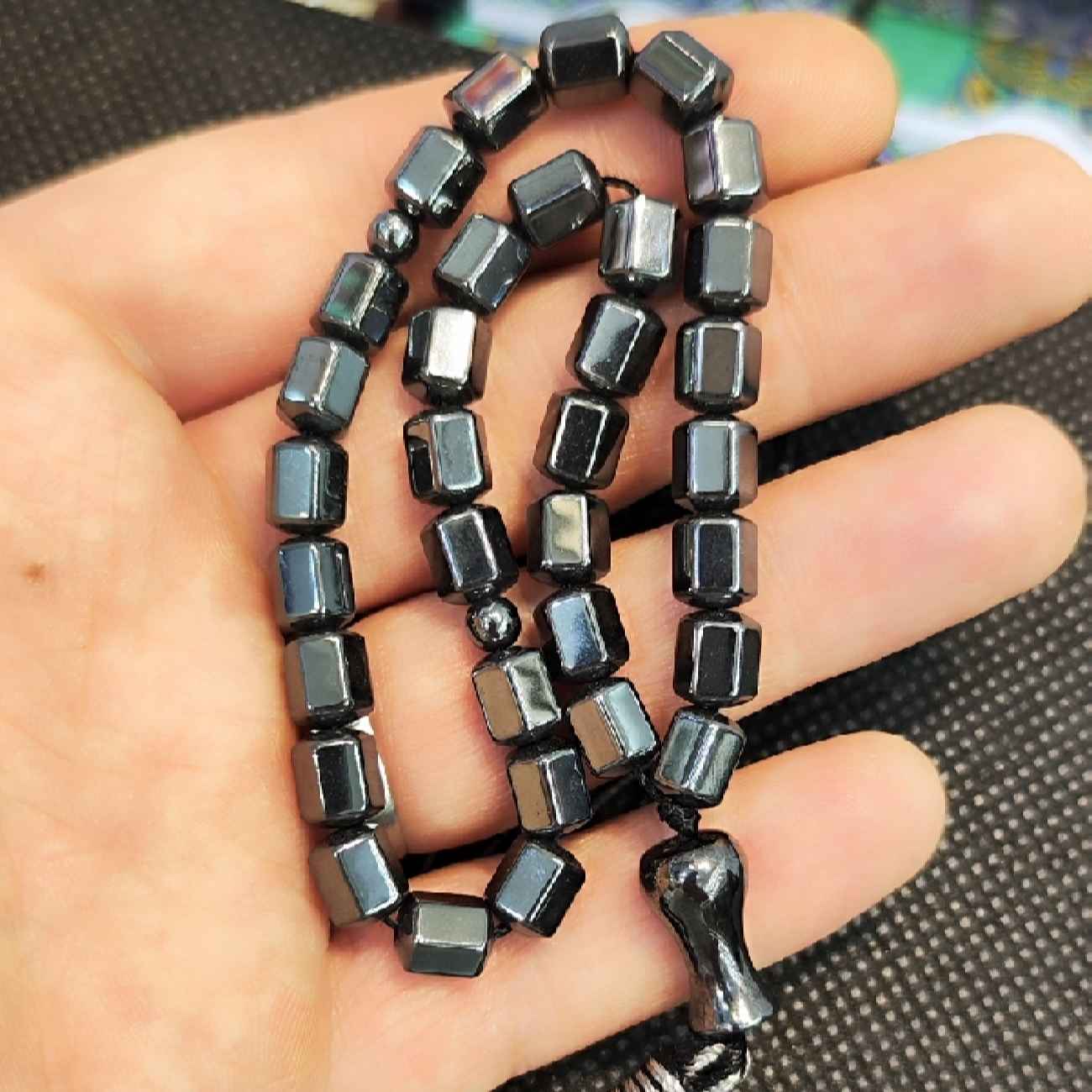 伊斯兰天然赤铁矿念珠 —— 33颗祈祷珠 Muslim Tasbih