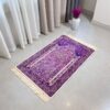 Thumbnail 3: 伊斯兰祈祷毯 – 聚酯纤维加厚 Sajada，紫色