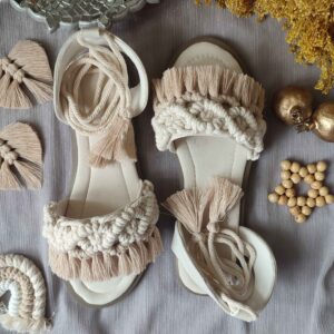女性手工编织背带凉鞋，Start款